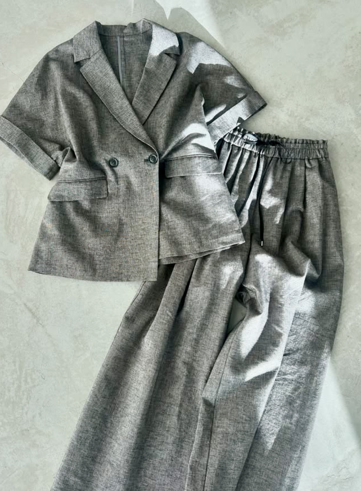 Stola.のオンオフ使える、半袖ジャケットのご紹介