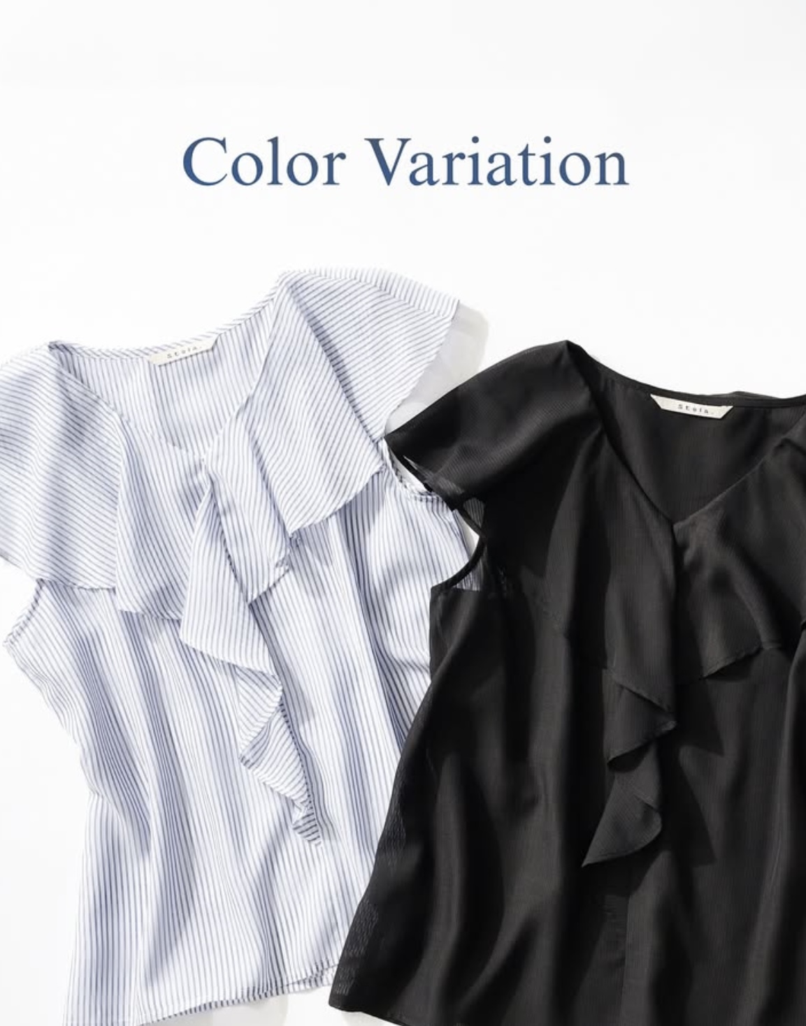 Stola.の夏らしい程よい透け感ブラウスのご紹介