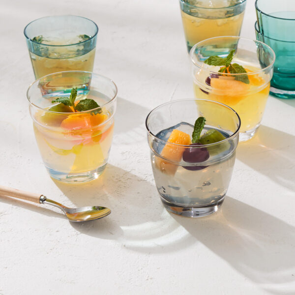 夏にぴったり！重ねて収納できる「bellstaグラス」