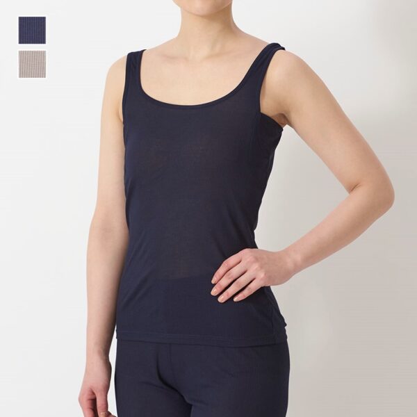 汗を気にせず過ごせるインナー！サラサラ汗取りキャミタンクトップ