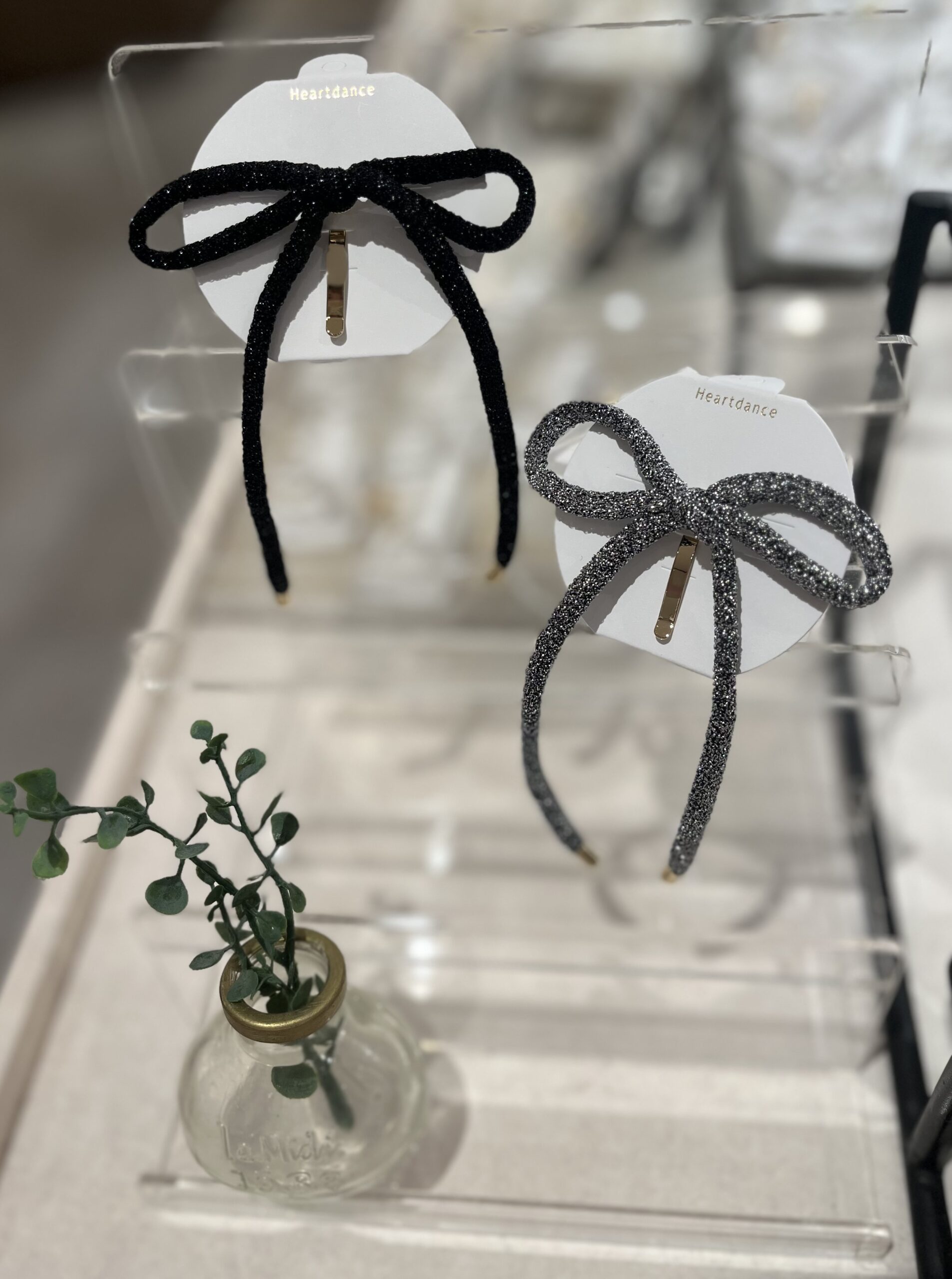 【新作】ラメリボンフックポニー