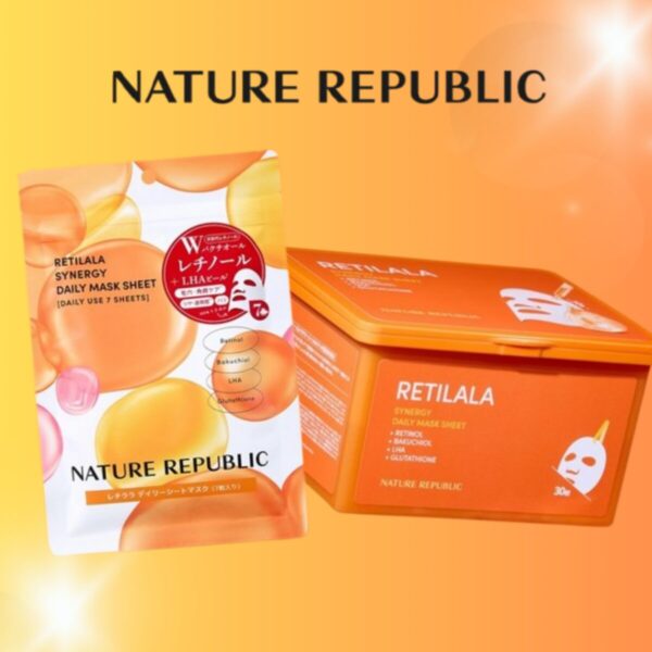 【Wレチノール配合のうるおいケア】NATURE REPUBLIC レチララシリーズ