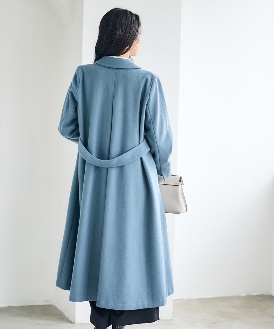 ♢12♢【今だけ10%OFF】バックボリュームダブルテーラードコート ｜ 12