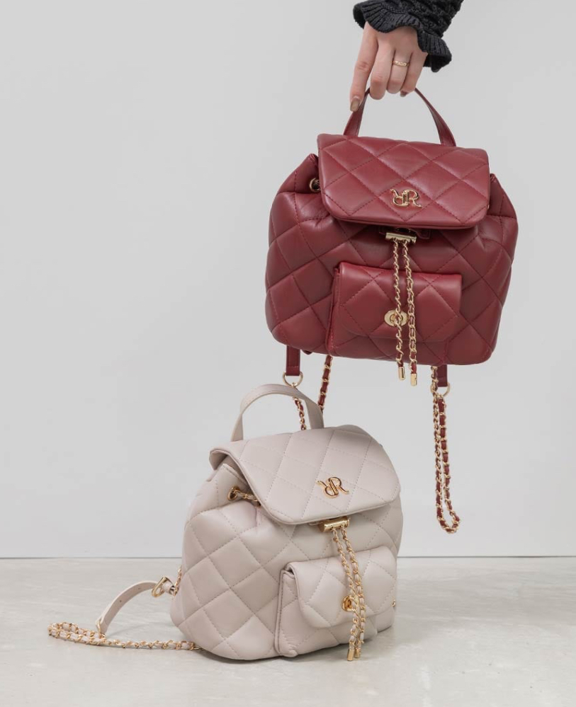 新色☆キルティングデザインリュックバッグ