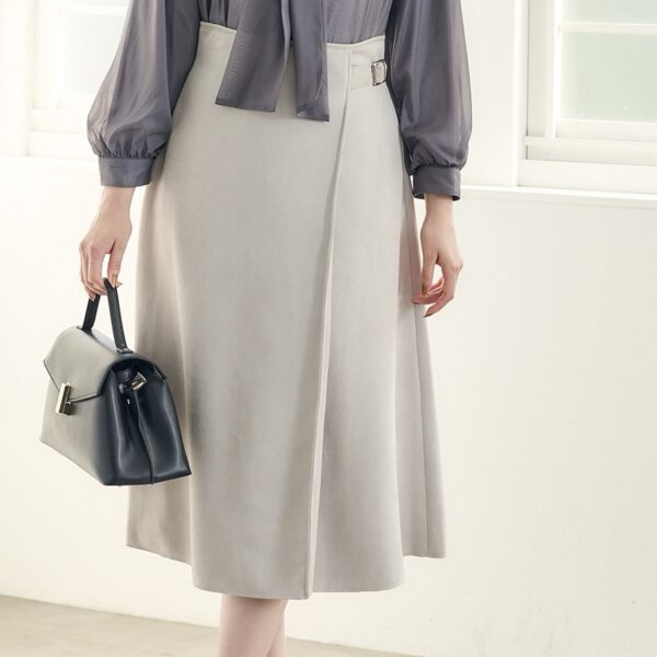 ♢12♢【洗濯OK】冬の定番フェイクスエードスカート