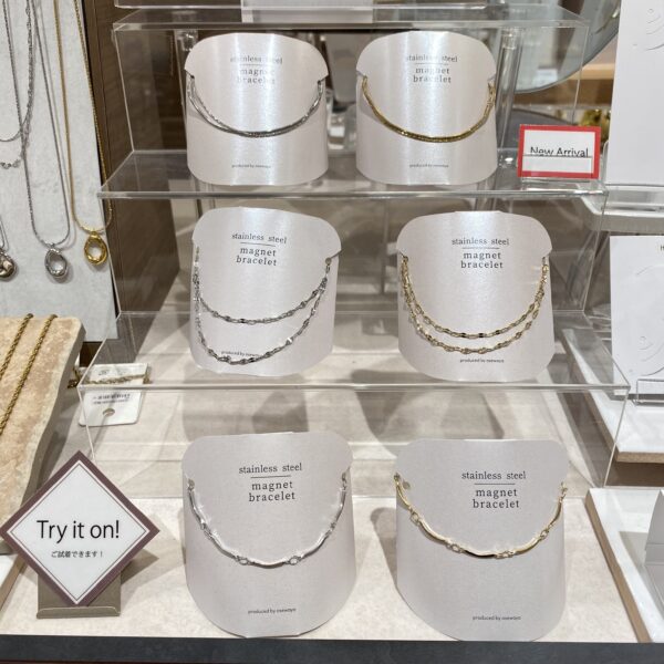 【おすすめ】ステンレスマグネットブレス