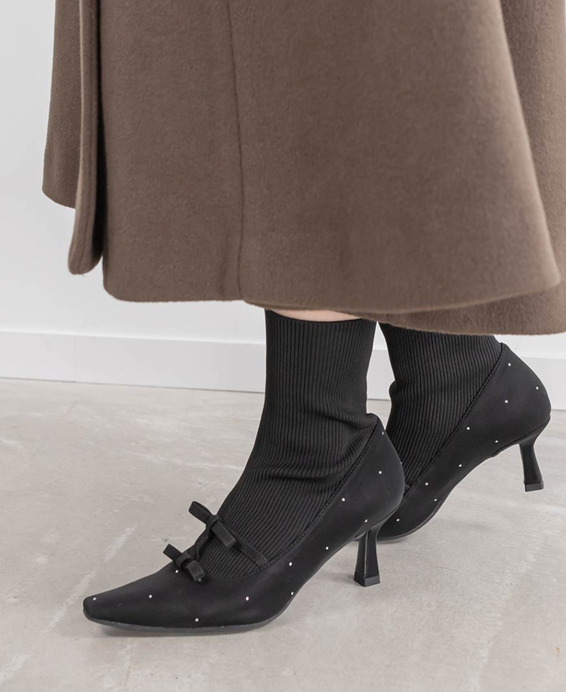 ミニリボンニットドッキングブーツ☆