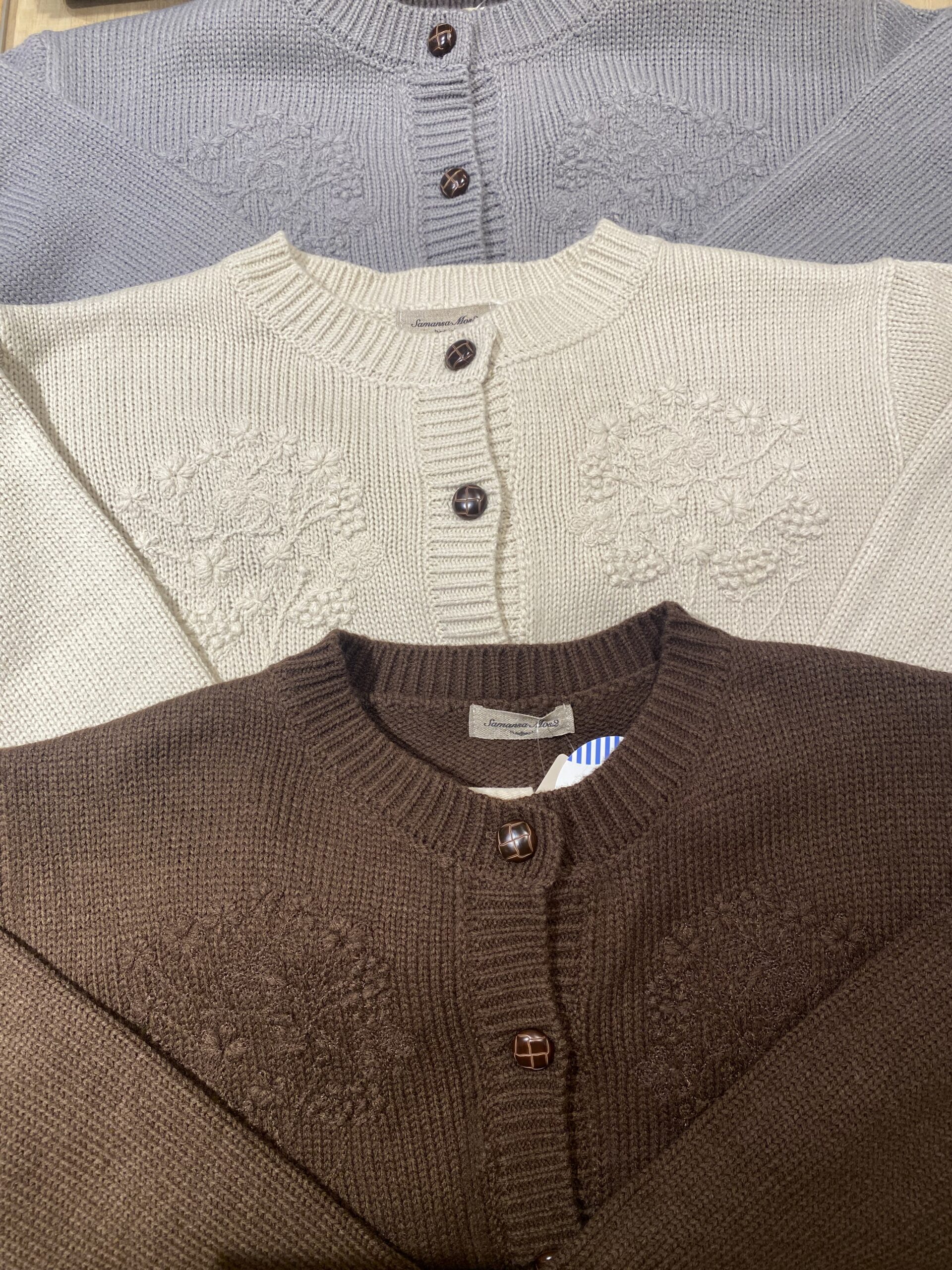 系統違いのニットカーディガン3選𓈒𓏸𓐍