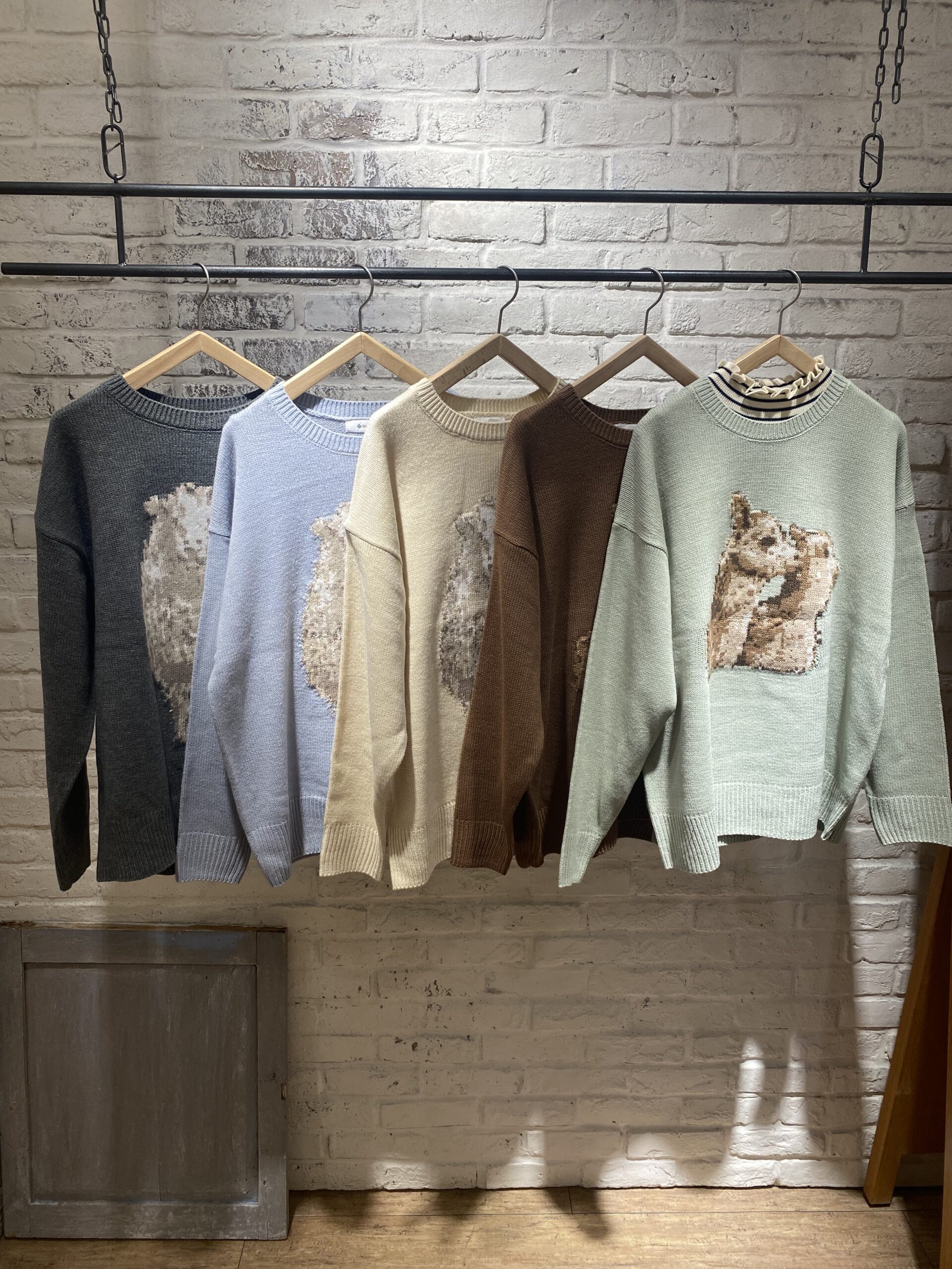 𓊆カジュアル可愛いアニマルニットのご紹介𓅫𓊇