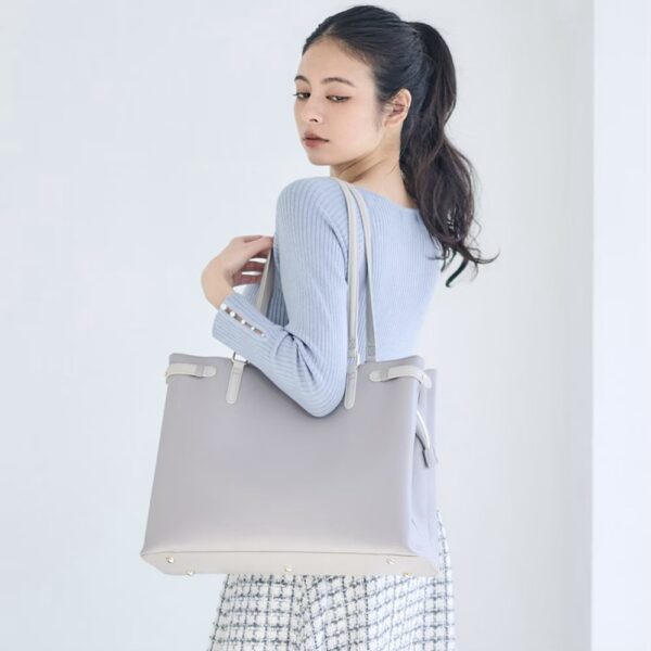 ♢12♢【大容量】配色デザインがおしゃれなA4お仕事バッグ