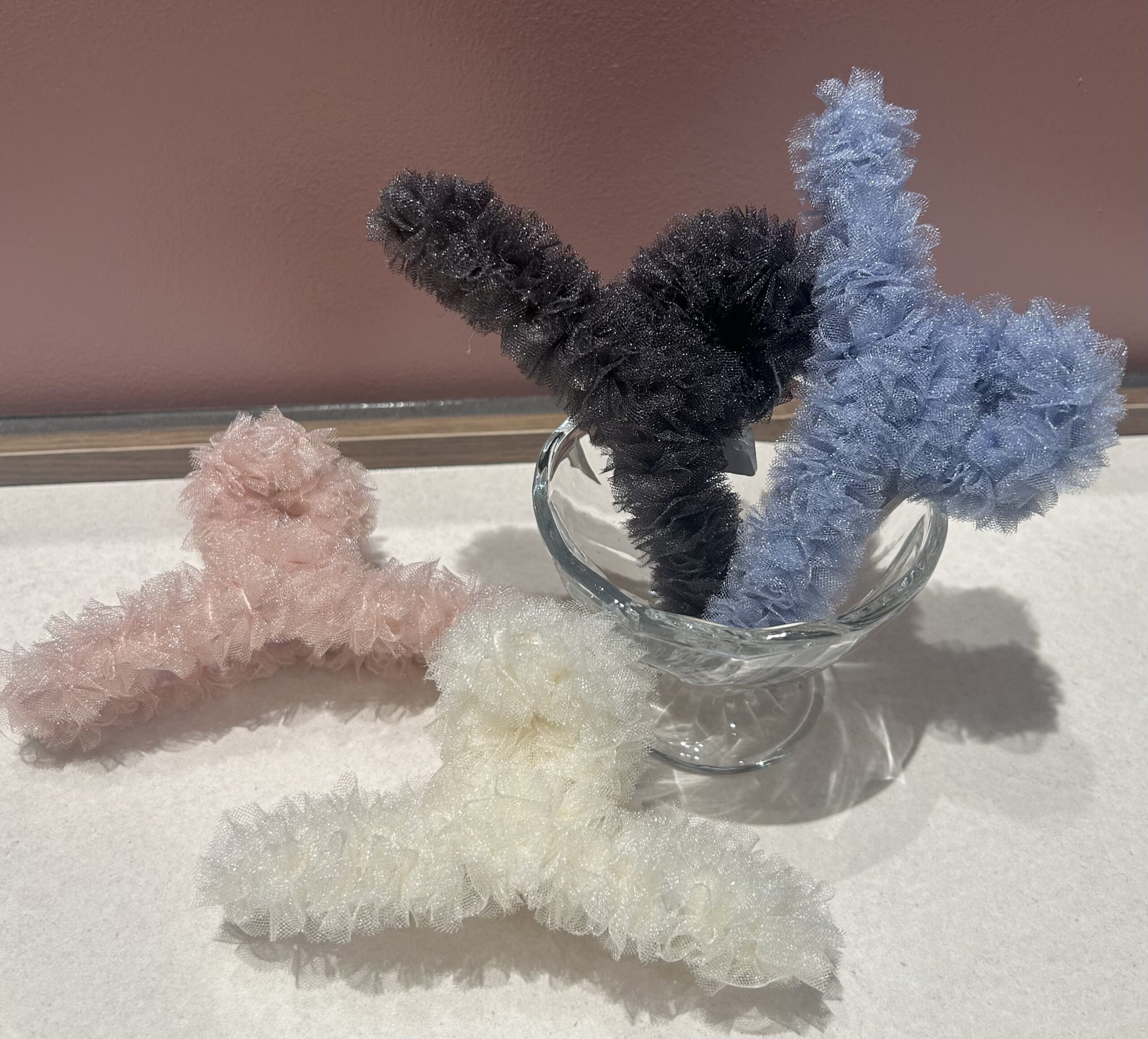 【再入荷】チュールくるりんバンス