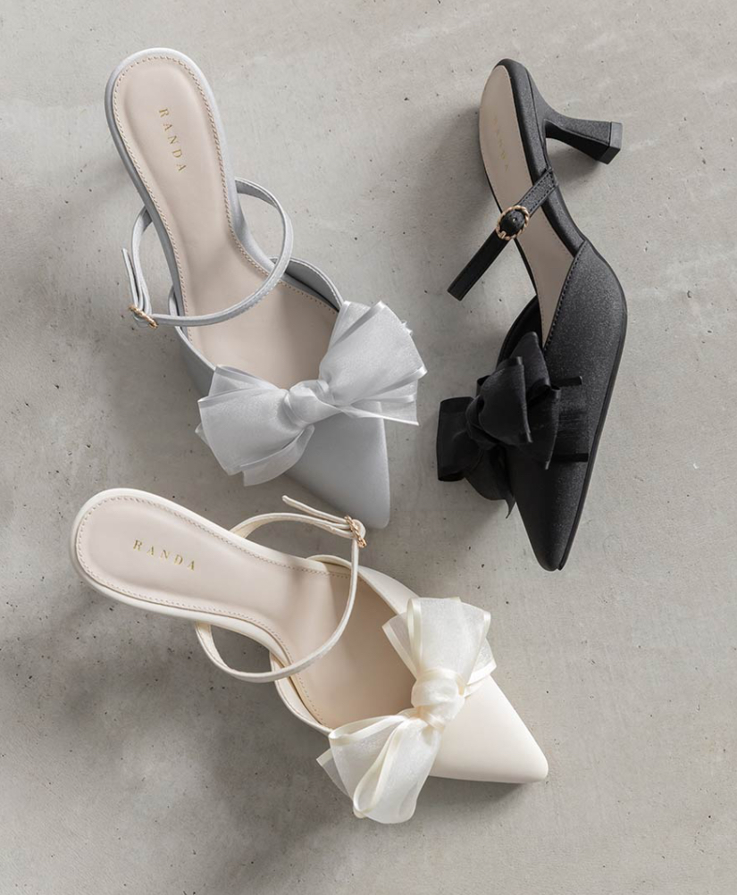 2WAY☆シアーリボンミュールパンプス