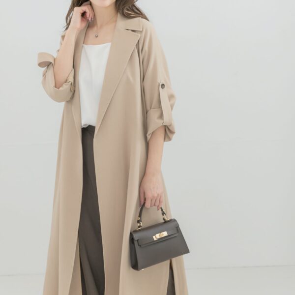 撥水ロングガウンコート 入荷のお知らせ