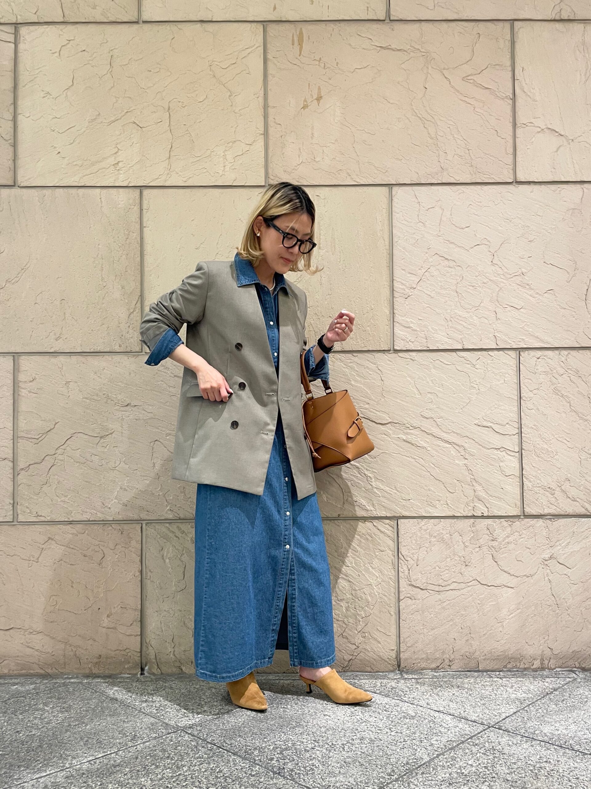 【ジャケット×デニム】staff coordinate