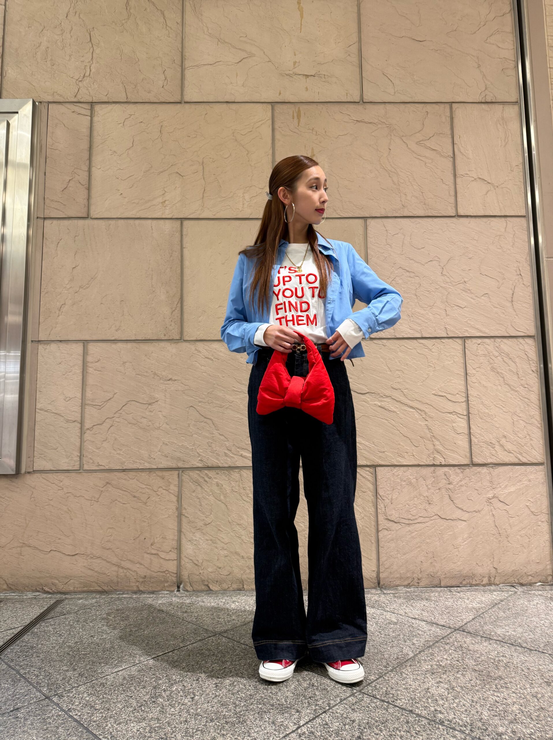 【ブルー×レッド】staff coordinate