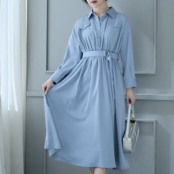 ♢12♢【新作】一枚で決まるシャツワンピース