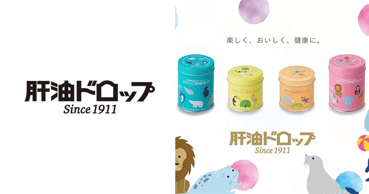 「肝油ドロップ　ポップアップストア」が4月23日(木)〜5月7日(木)の期間限定でOPEN!!