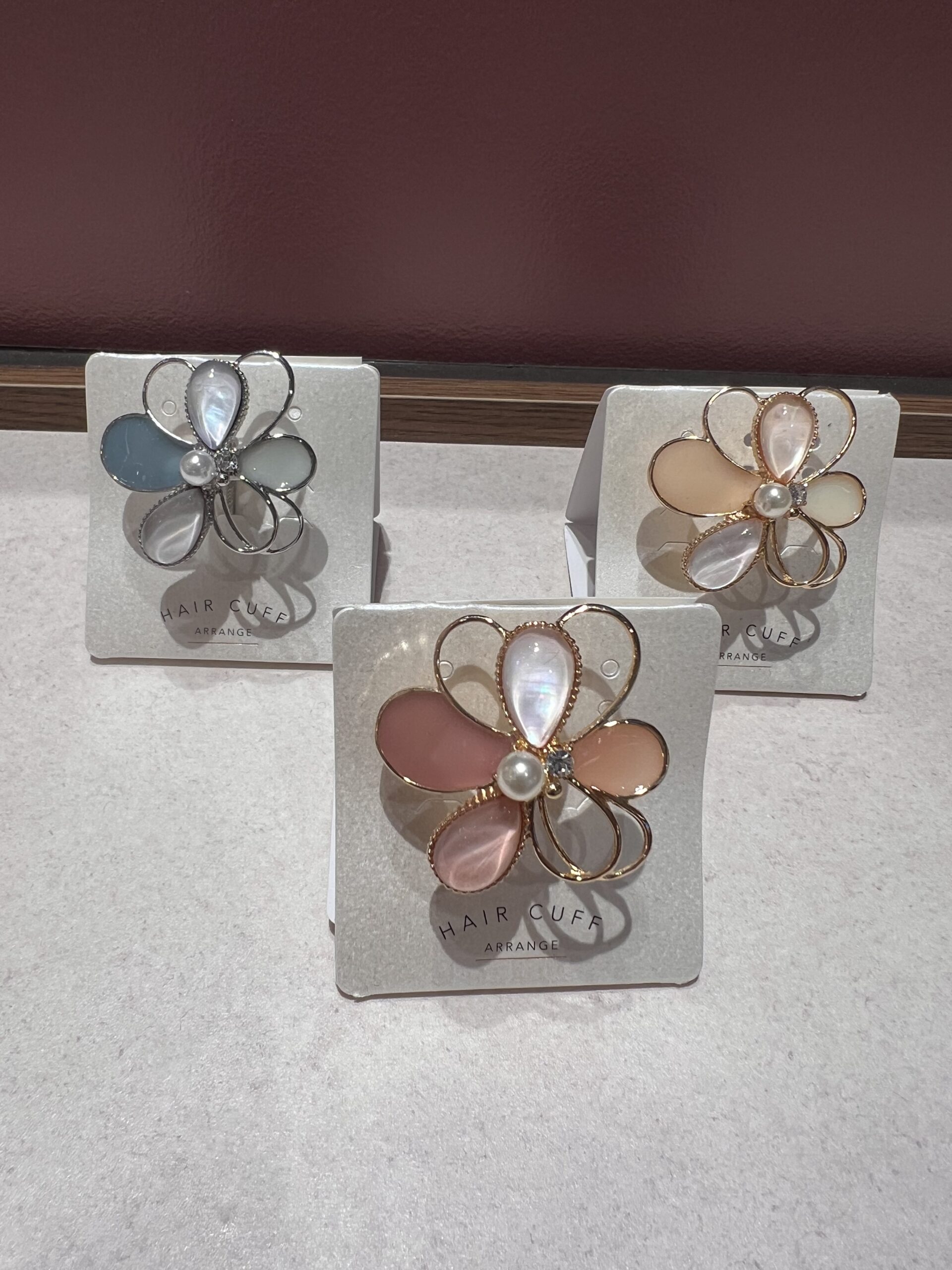 ［新作］お花カラーフックポニー