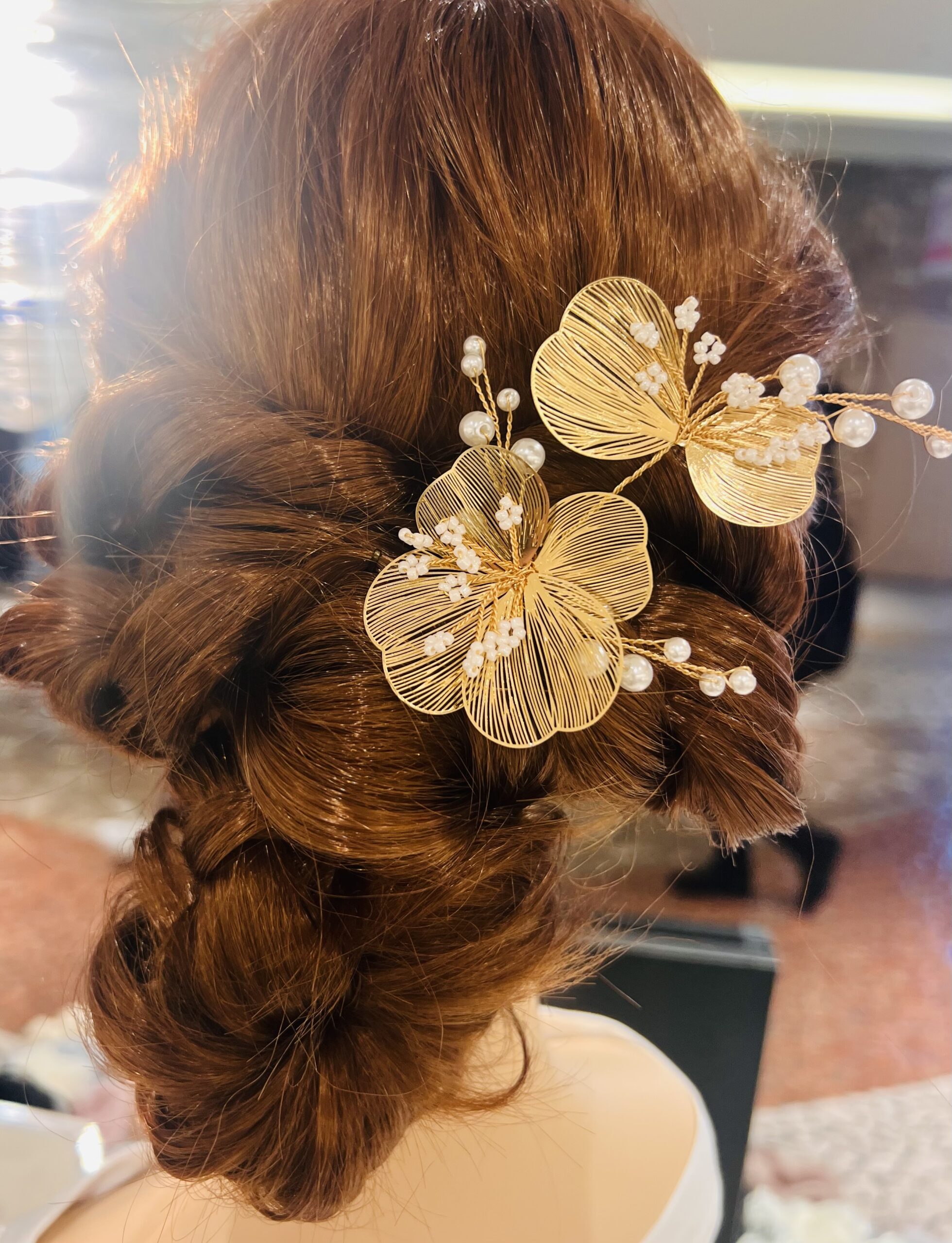 ［おすすめ］パールカスミソウフラワーUピン