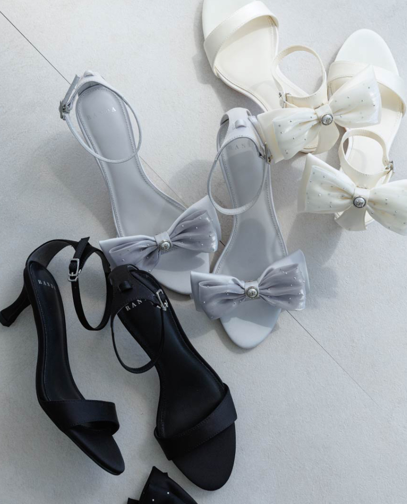 2WAY☆リボンアンクルストラップサンダル