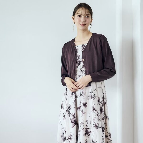 ♢12♢【トゥエルブの日発売】UVカットカーディガン×アソート柄ワンピース