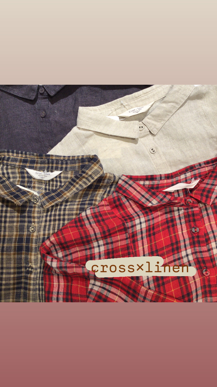 ˗ˏˋ pickup ˎˊ˗ cross×linen ̥*⃝̣
