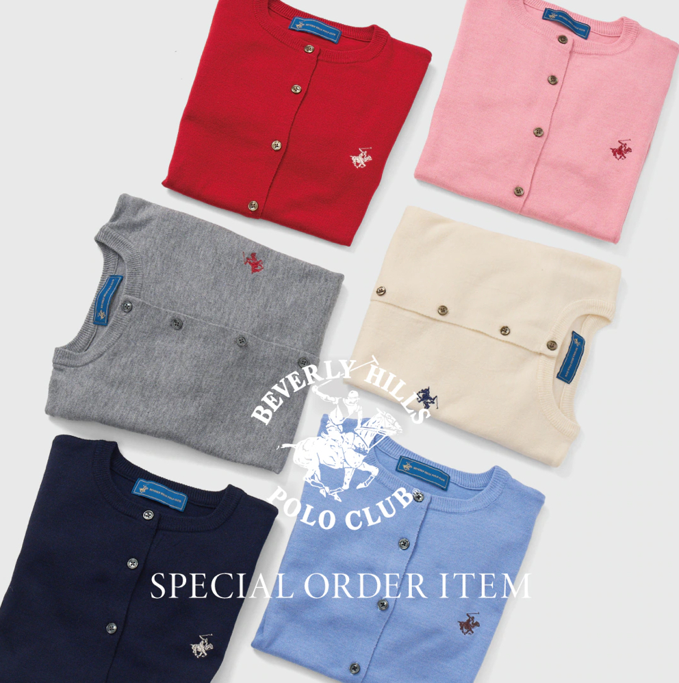 【BEVERLY HILLS POLO CLUB】別注アイテム
