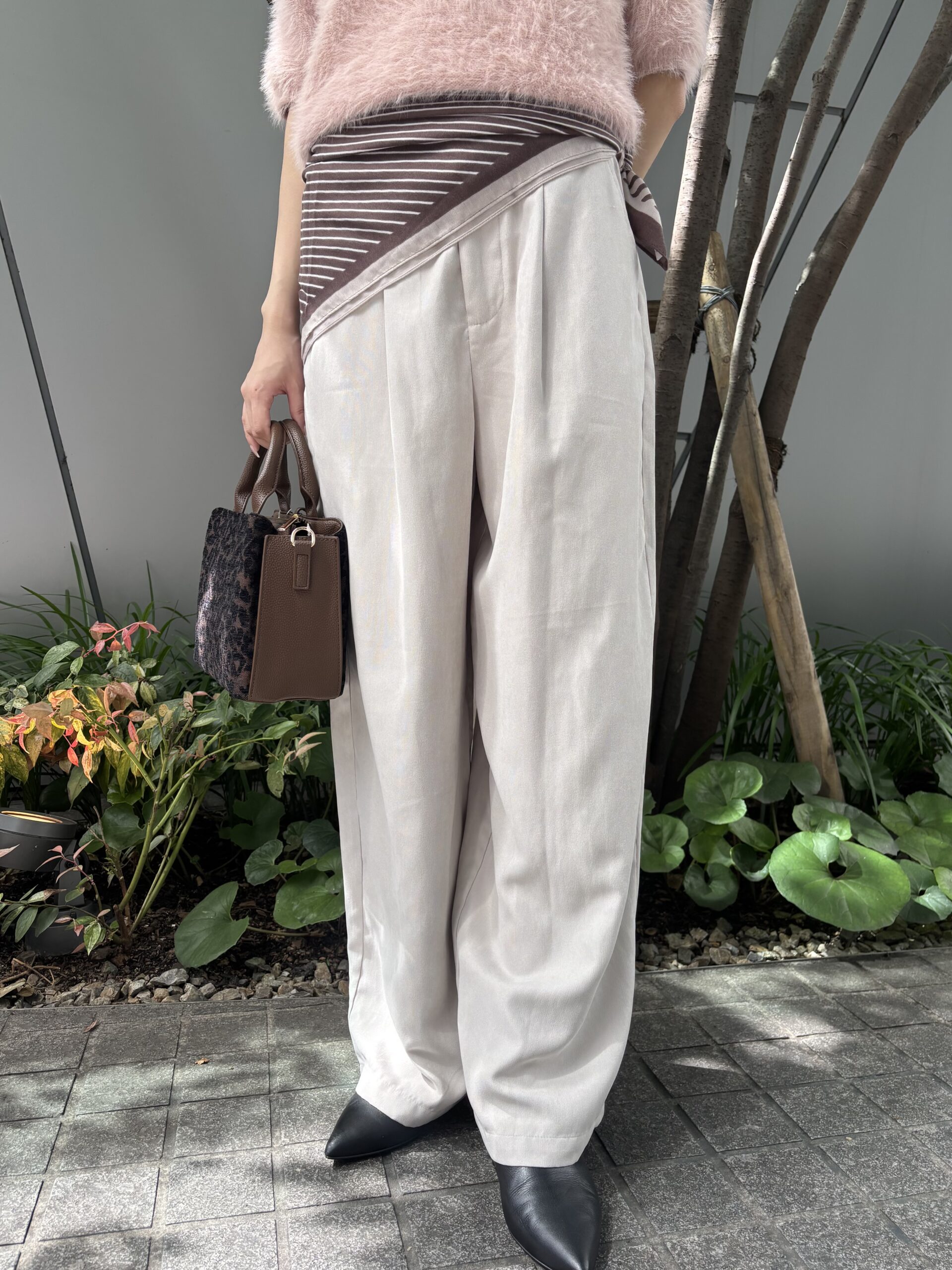【秋冬の一着】細コーデュロイワイドパンツ